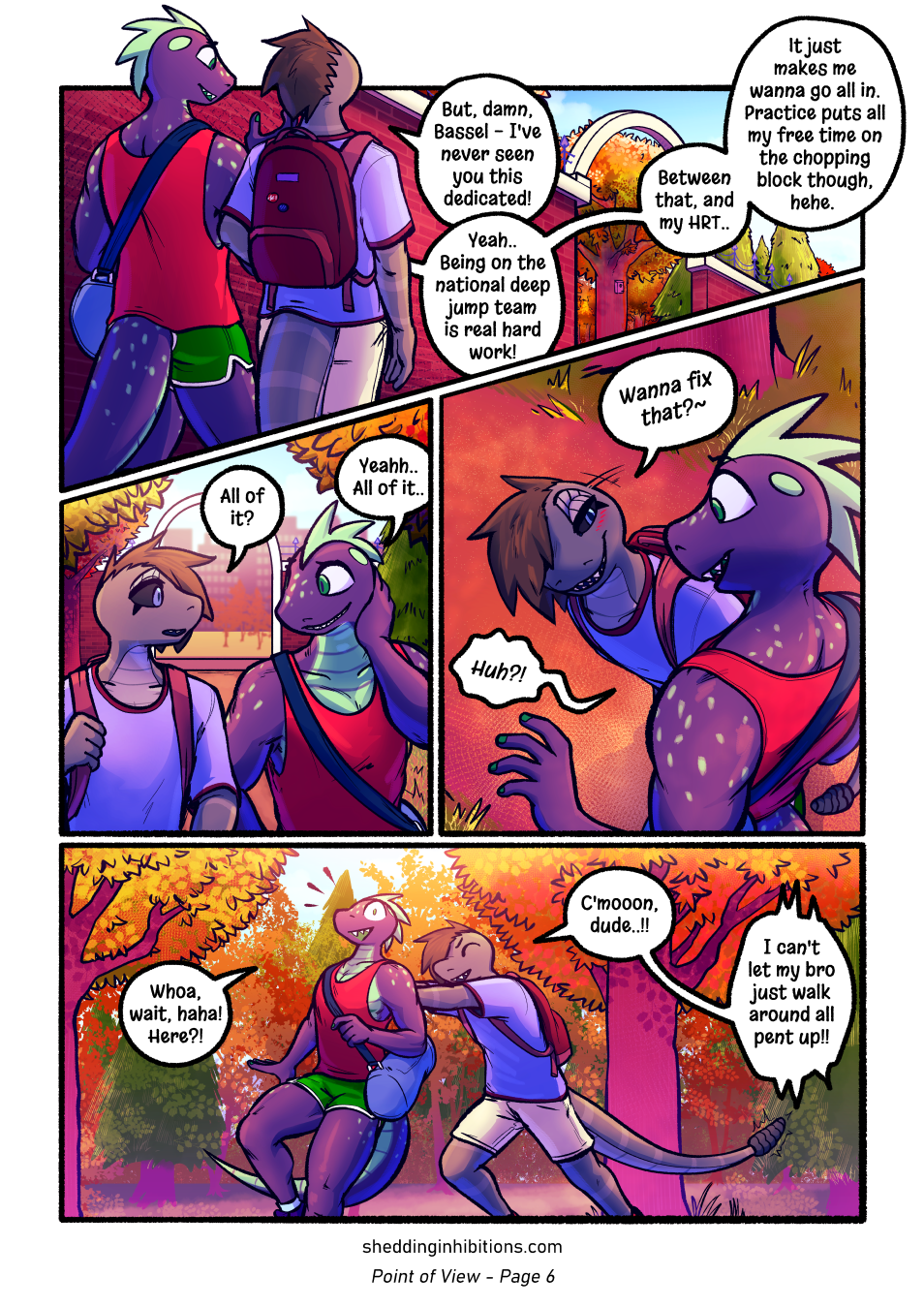Shedding Inhibitions Chapter 10 - Point of View by Atrolux and Carver - Page 6