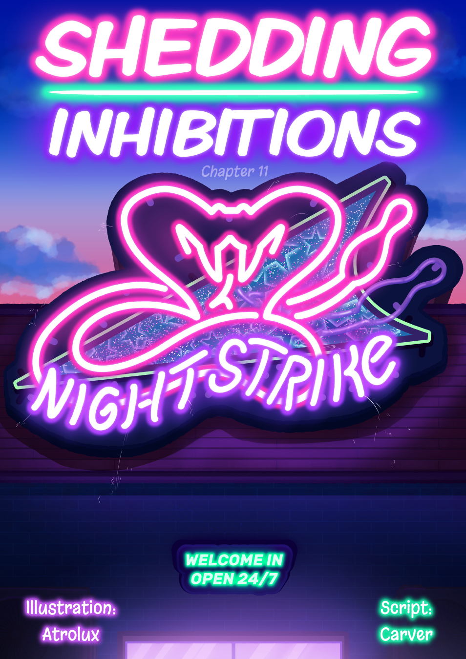 Shedding Inhibitions Chapter 11 - Night Strike by Atrolux and Carver - Cover